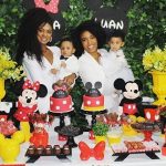 Bolos do Mickey e da Minnie para festa dos sobrinhos da atriz Cris Vianna da Globo. Feitos por Cake Studio ( contato@cakestudio.com.br ). Foto: Erich Sacco.
